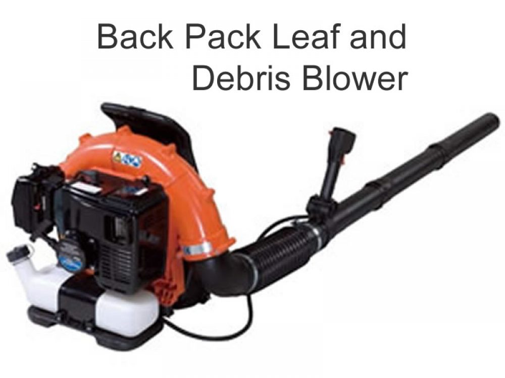 Echo Back Pack Leaf And Debris Blower