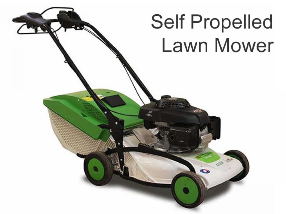 Self propelled lawn mower hire 2025